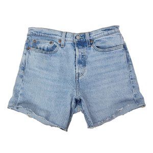 Levi's Light Blue Denim Women's Shorts